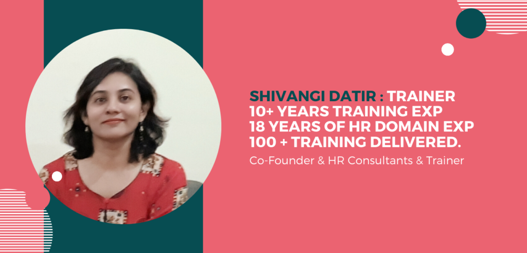 Shivangi Datir Accord Consultants Soft Skills Trainer & Corporate Training Competency Mapping JD Evaluation HR Adviser