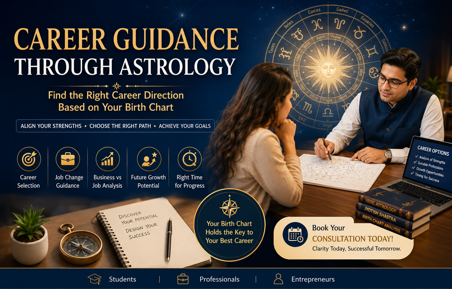 Best Astrologer for career guidance in Pune
