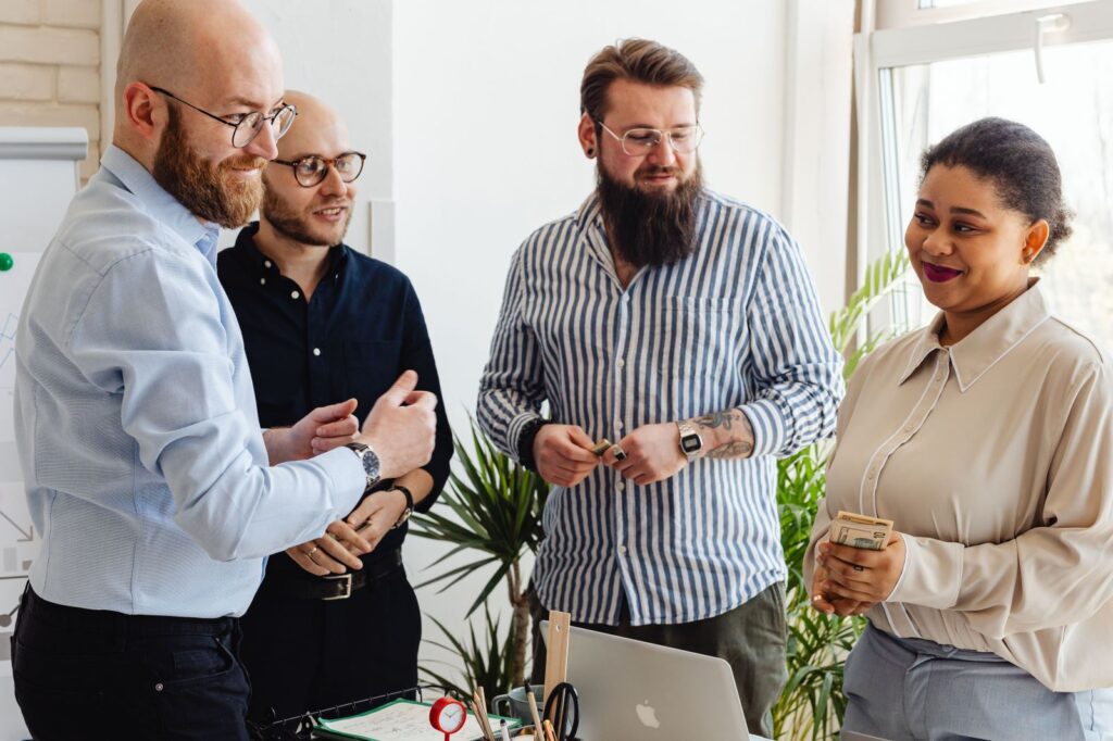 Executive search consultants identifying leadership talent for organizations